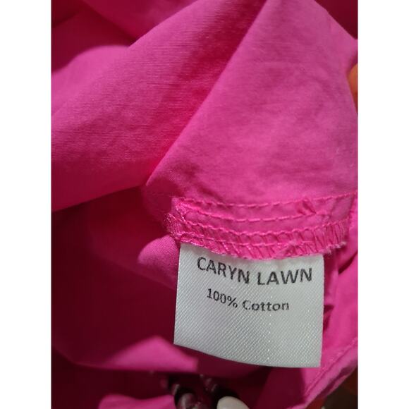 Caryn Lawn Stevie Dress Womens One size Quiet Luxury Bohemian Old Money Preppy - Picture 8 of 16